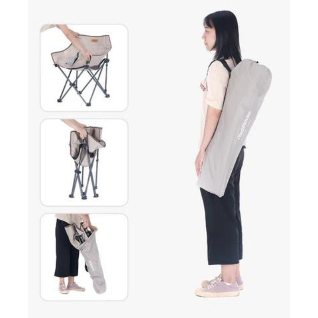 Naturehike NH20JJ022 Outdoor Folding Moon Chair (Type 26)