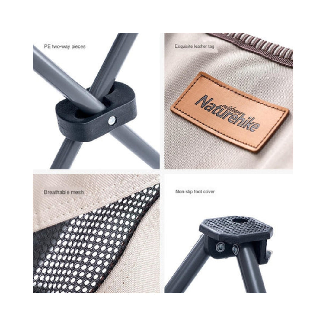 Naturehike NH20JJ022 Outdoor Folding Moon Chair (Type 26)