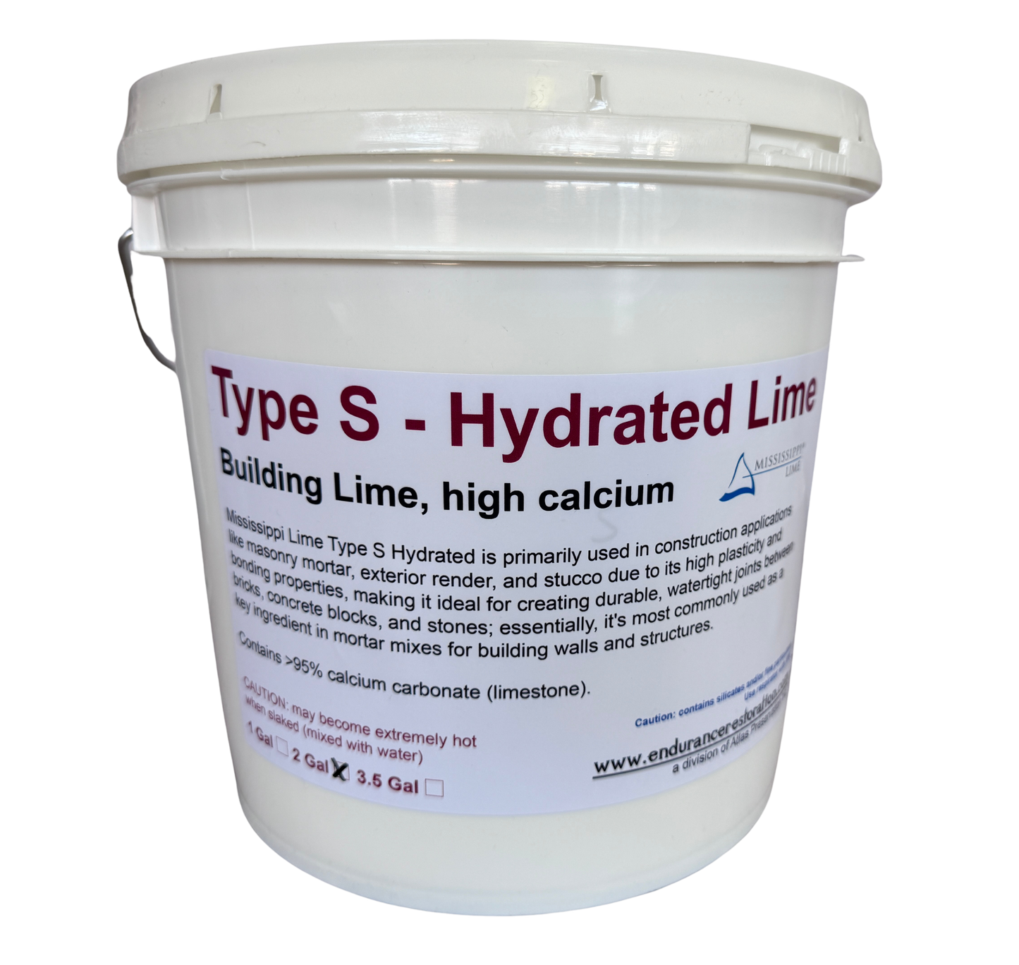 Type S - Hydrated Lime