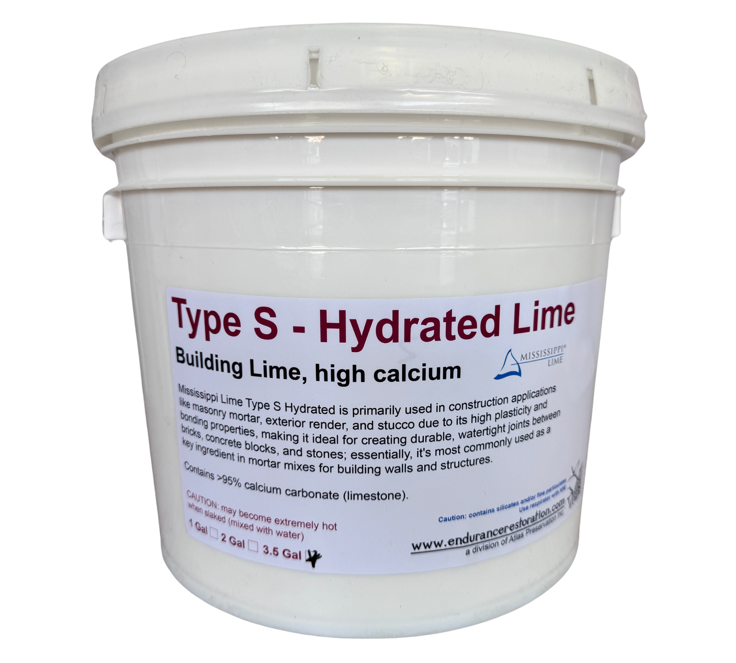 Type S - Hydrated Lime