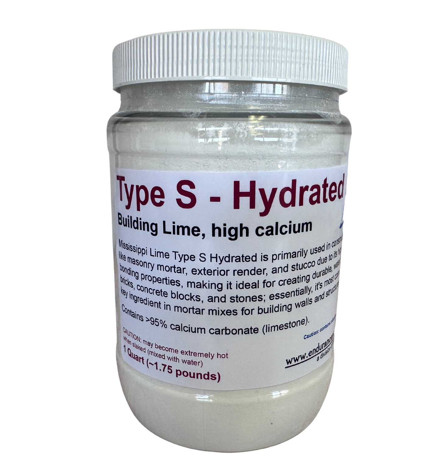 Type S - Hydrated Lime