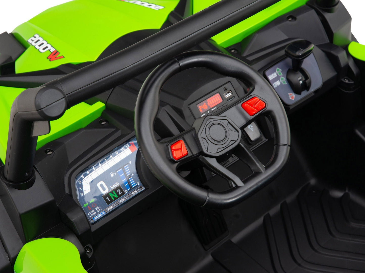 Magic Cars 2 Seater ATV Ride On UTV Quad Electric Buggy Truck Parental Control