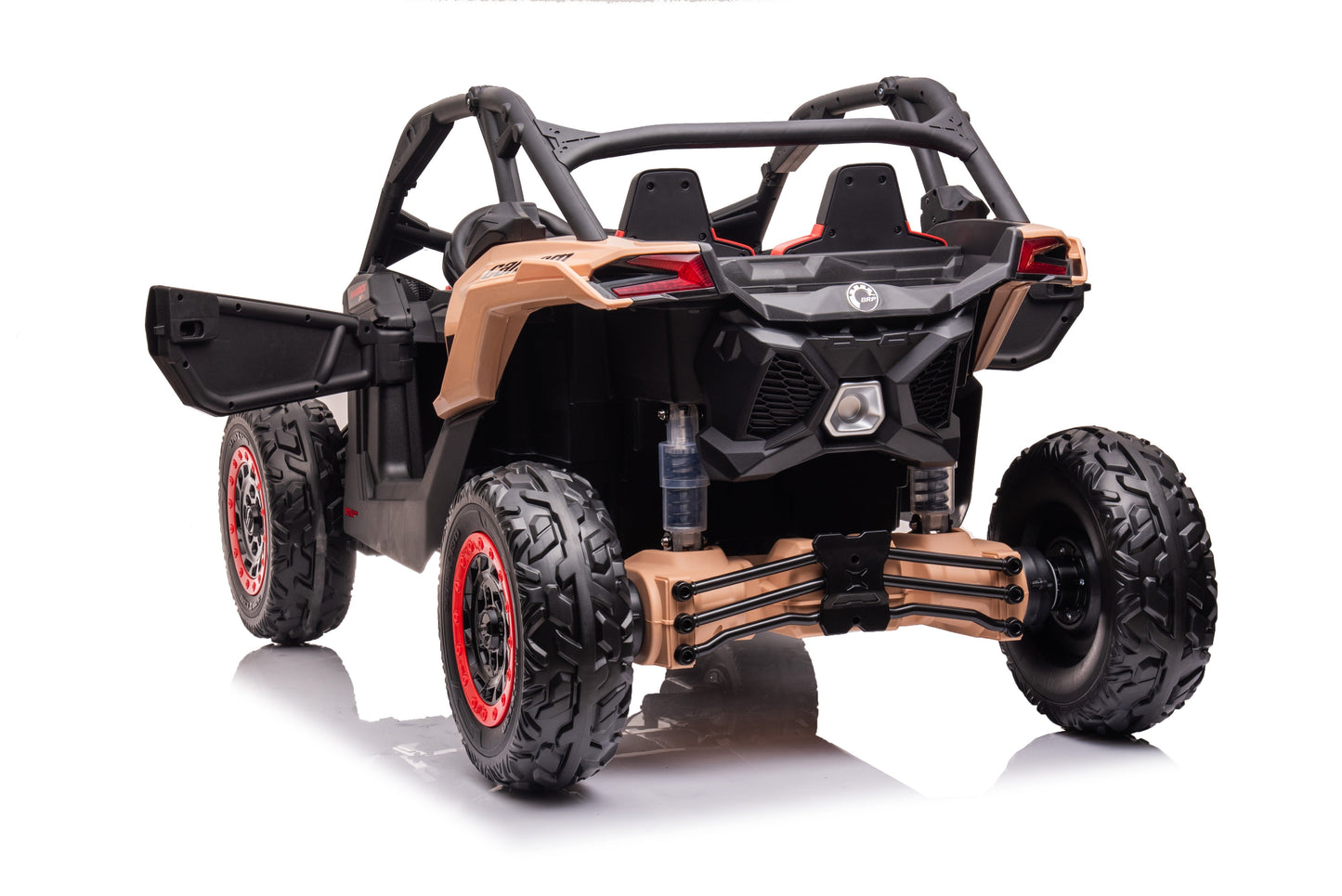 Magic Cars 4 Wheel Drive 2 Seater ATV Ride On UTV Quad Electric Buggy Truck Parental Control