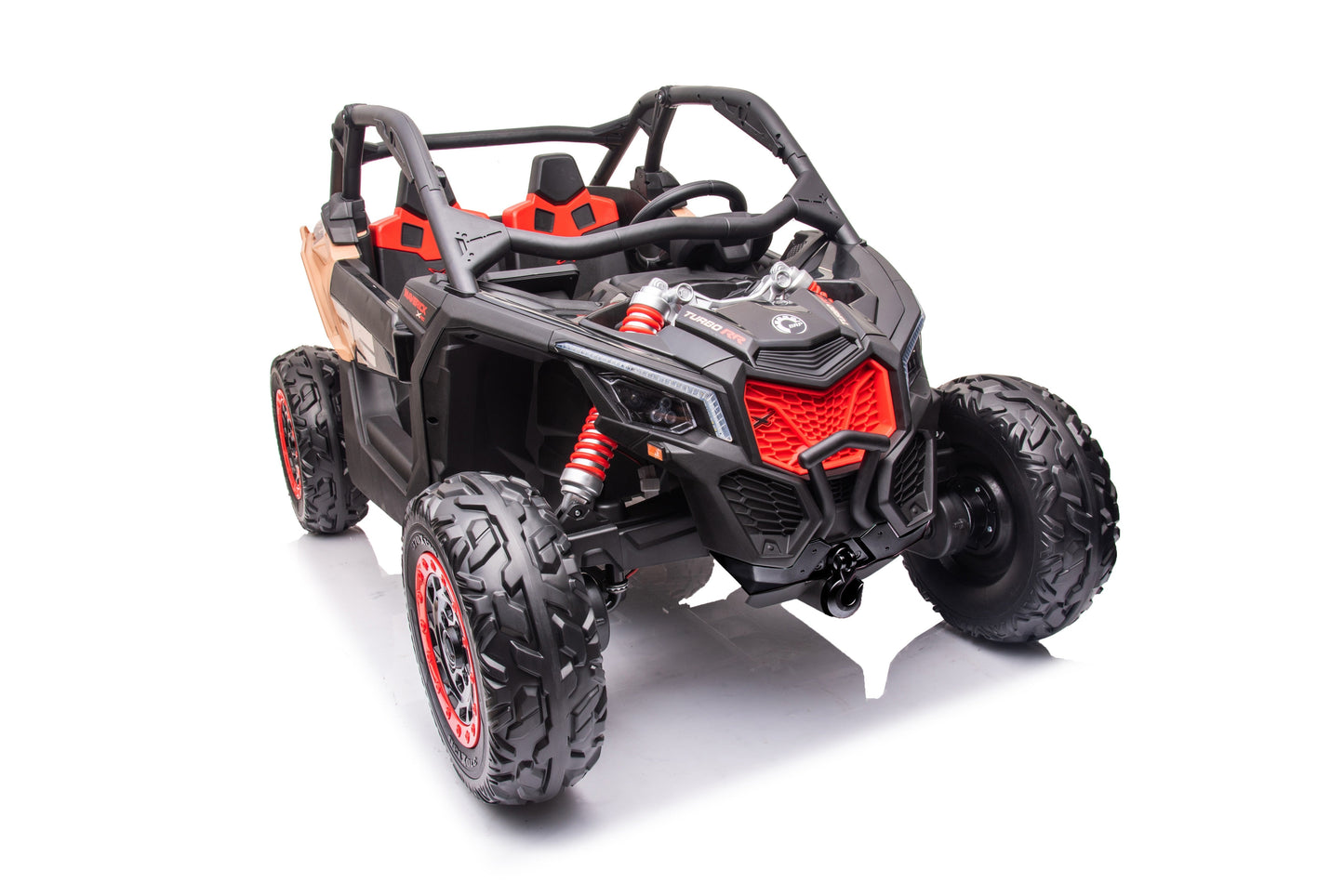 Magic Cars 4 Wheel Drive 2 Seater ATV Ride On UTV Quad Electric Buggy Truck Parental Control