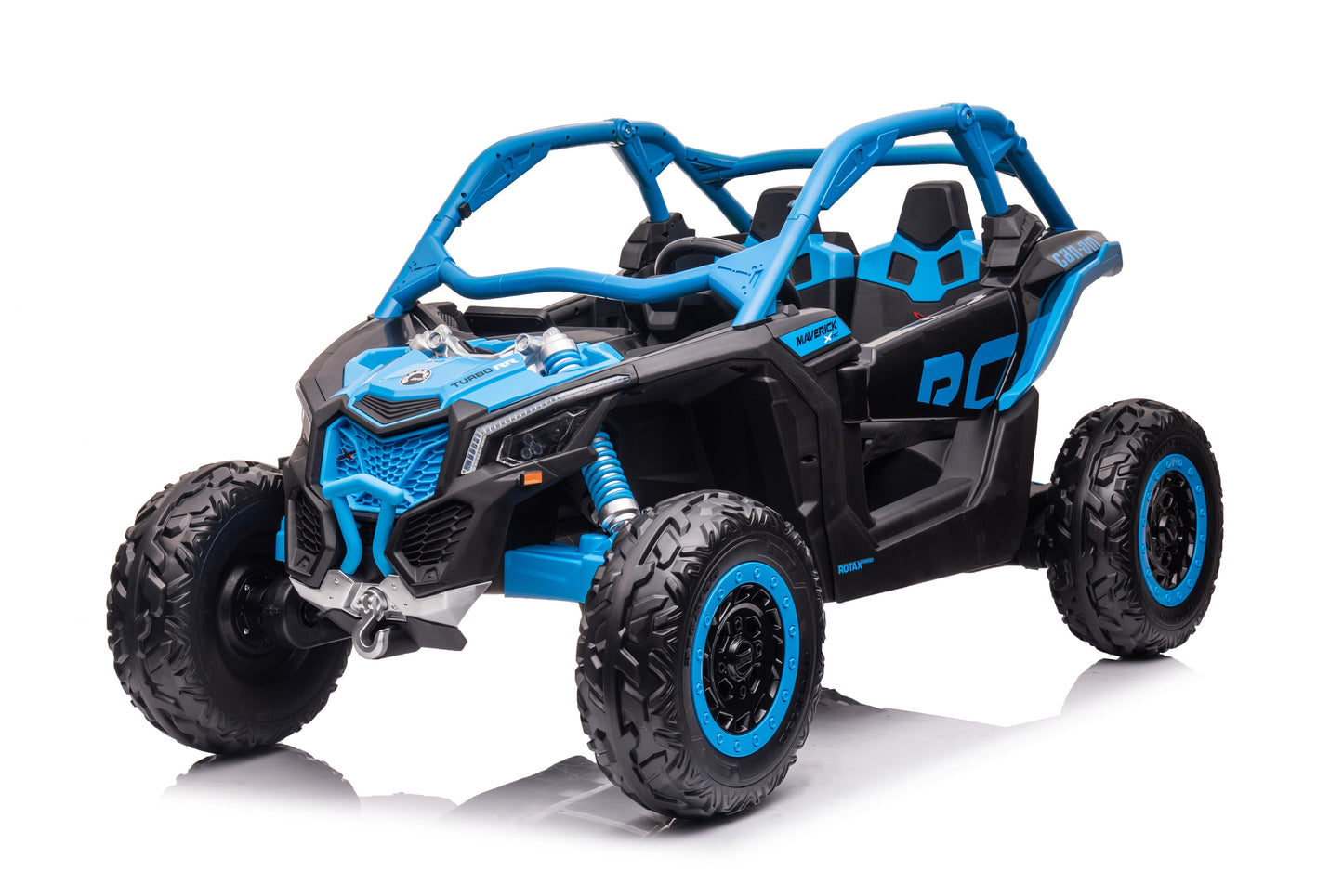 Magic Cars 4 Wheel Drive 2 Seater ATV Ride On UTV Quad Electric Buggy Truck Parental Control