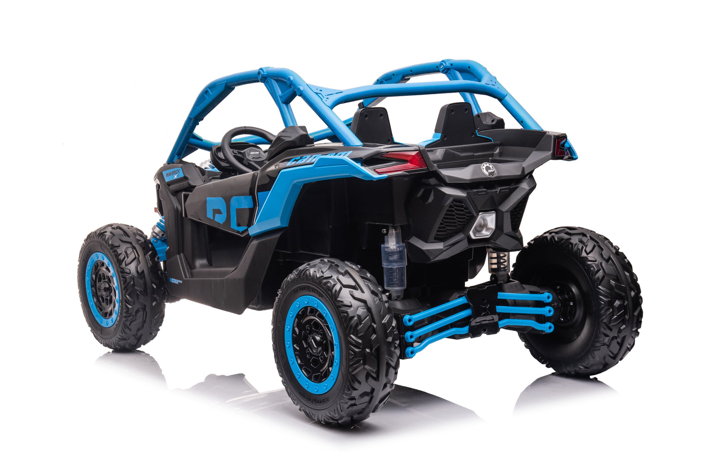Magic Cars 4 Wheel Drive 2 Seater ATV Ride On UTV Quad Electric Buggy Truck Parental Control