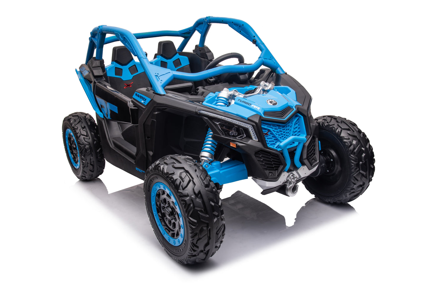 Magic Cars 4 Wheel Drive 2 Seater ATV Ride On UTV Quad Electric Buggy Truck Parental Control