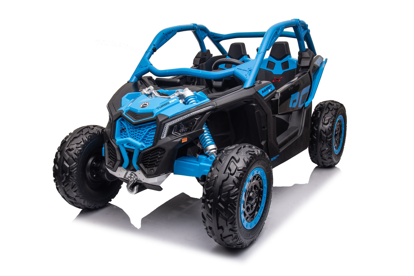 Magic Cars 4 Wheel Drive 2 Seater ATV Ride On UTV Quad Electric Buggy Truck Parental Control