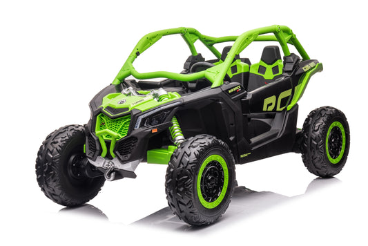 Magic Cars 4 Wheel Drive 2 Seater ATV Ride On UTV Quad Electric Buggy Truck Parental Control