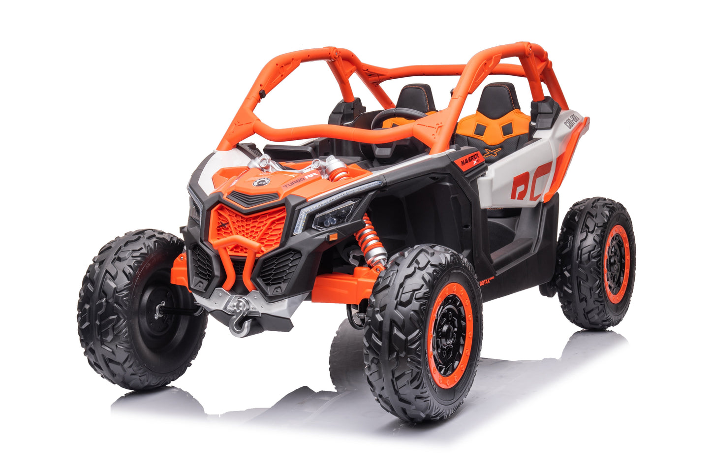 Magic Cars 4 Wheel Drive 2 Seater ATV Ride On UTV Quad Electric Buggy Truck Parental Control