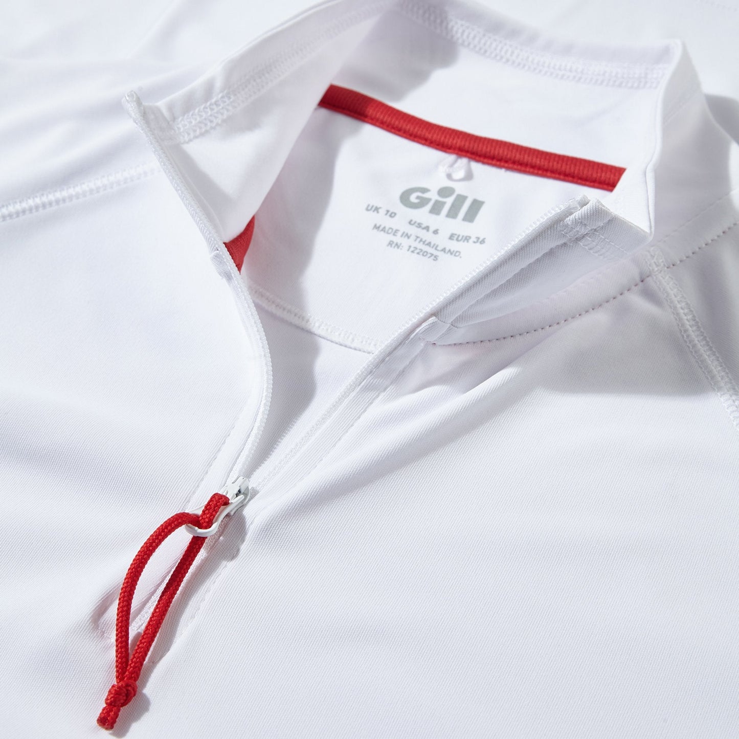 GILL Women's UV Tec Long Sleeve Zip Tee