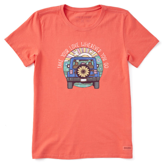 Women's Take Your Love 4x4 Short Sleeve Tee - 129115