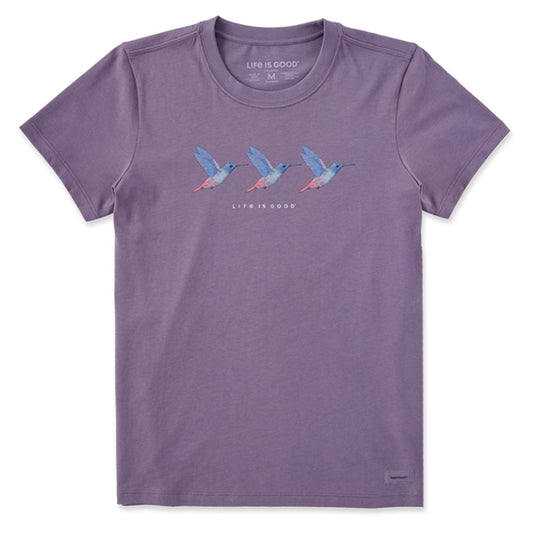 Women's Three Hummingbirds Crusher Tee - 129129