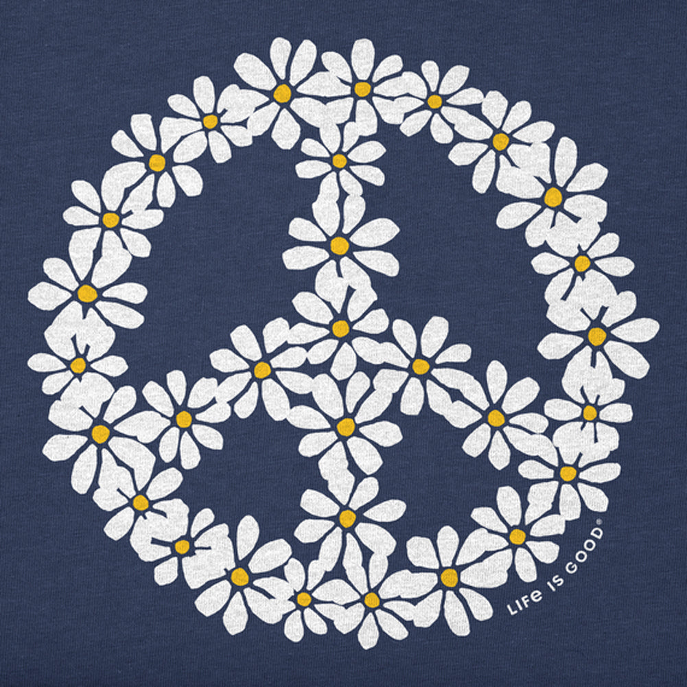 Women's Peace Daisy Chain Crusher Tee - 129136