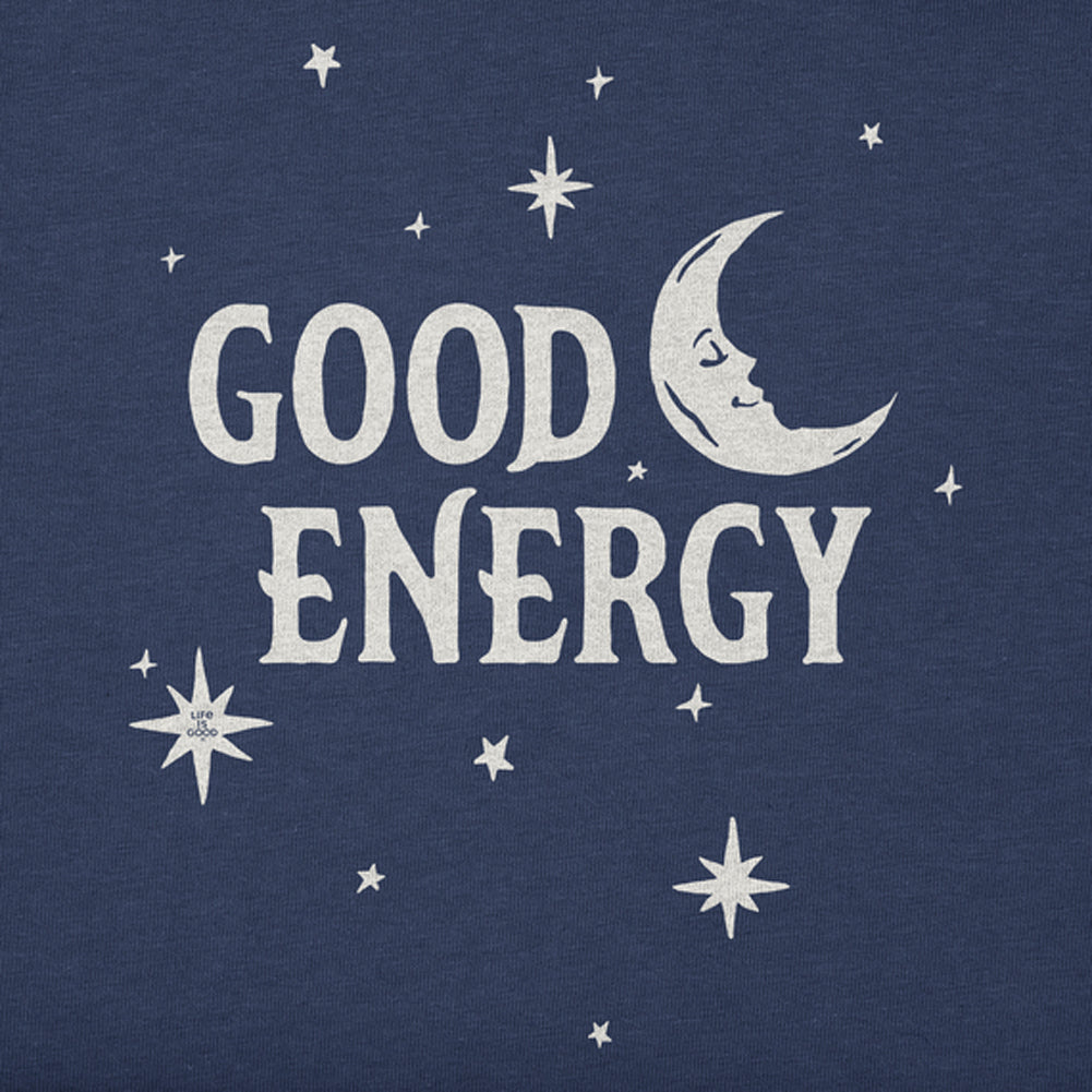 Women's Wordsmith Good Energy Moon & Stars Crusher Tee - 129154