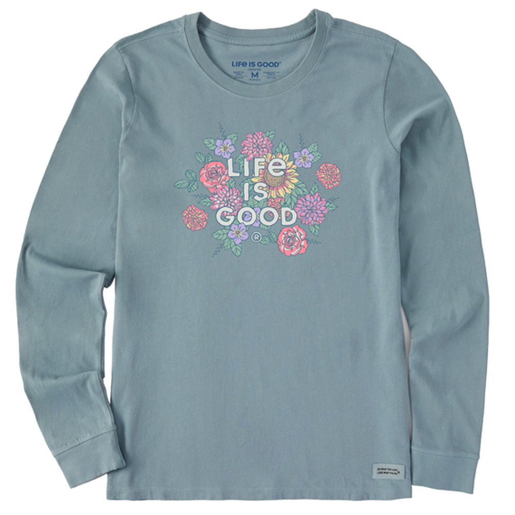 Women's Florals LIG Stacked Long Sleeve Crusher Tee - 129176