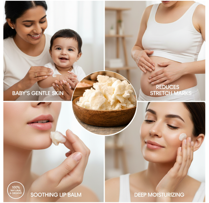 Shea Butter Organic Eco-Refined ( Chemical Free)
