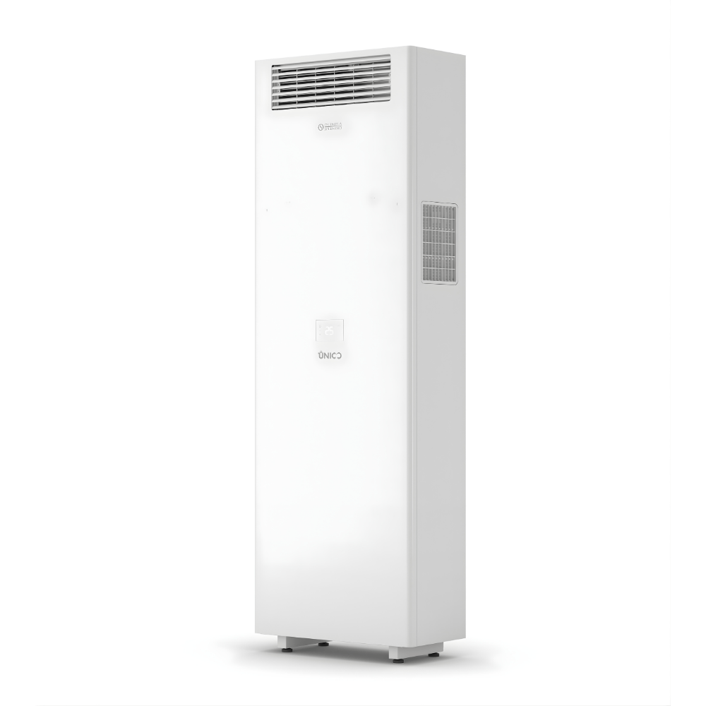 Olimpia Splendid Unico Vertical 3.5kW 12000 BTU All-in-One Air Conditioning Unit with Heat Pump - VAT-free Install Package