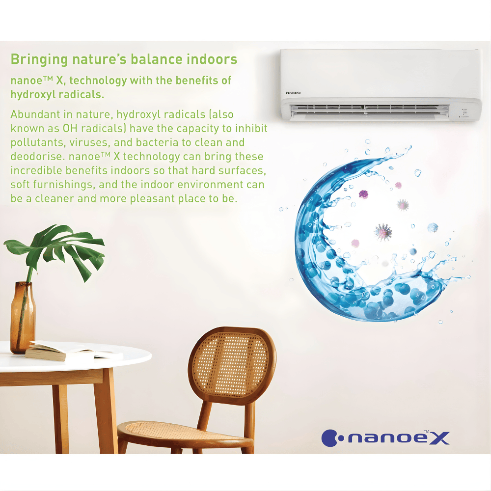 Panasonic Etherea Wall-Mounted Single Room Split System - 2.0kW
