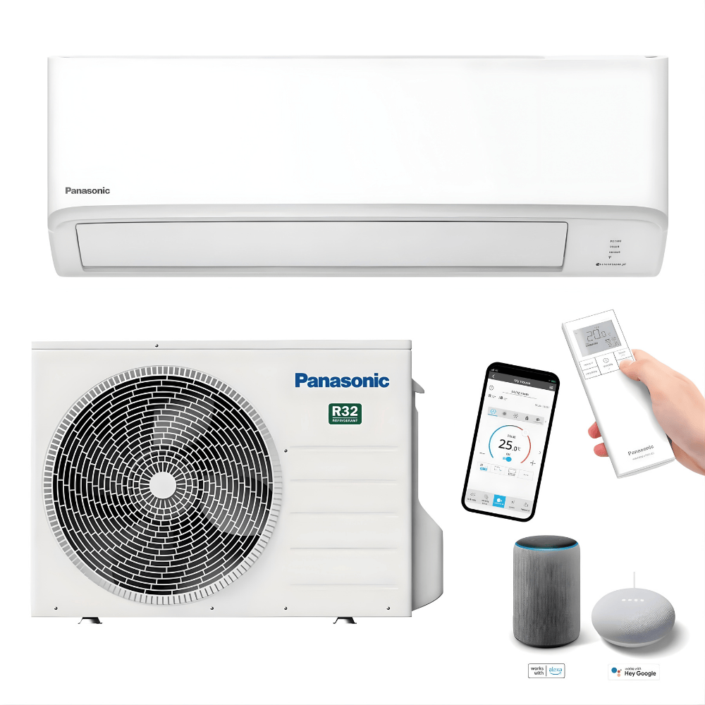 Panasonic TZ Super Compact Wall-Mounted Single Room Split System - 3.5kW