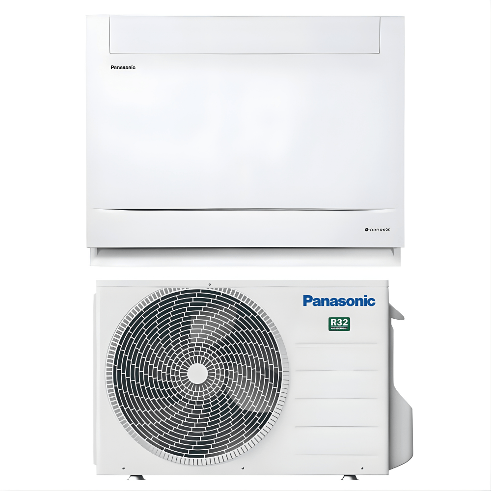 Panasonic Nanoe Floor Console Single Room Split System - 3.5 kW