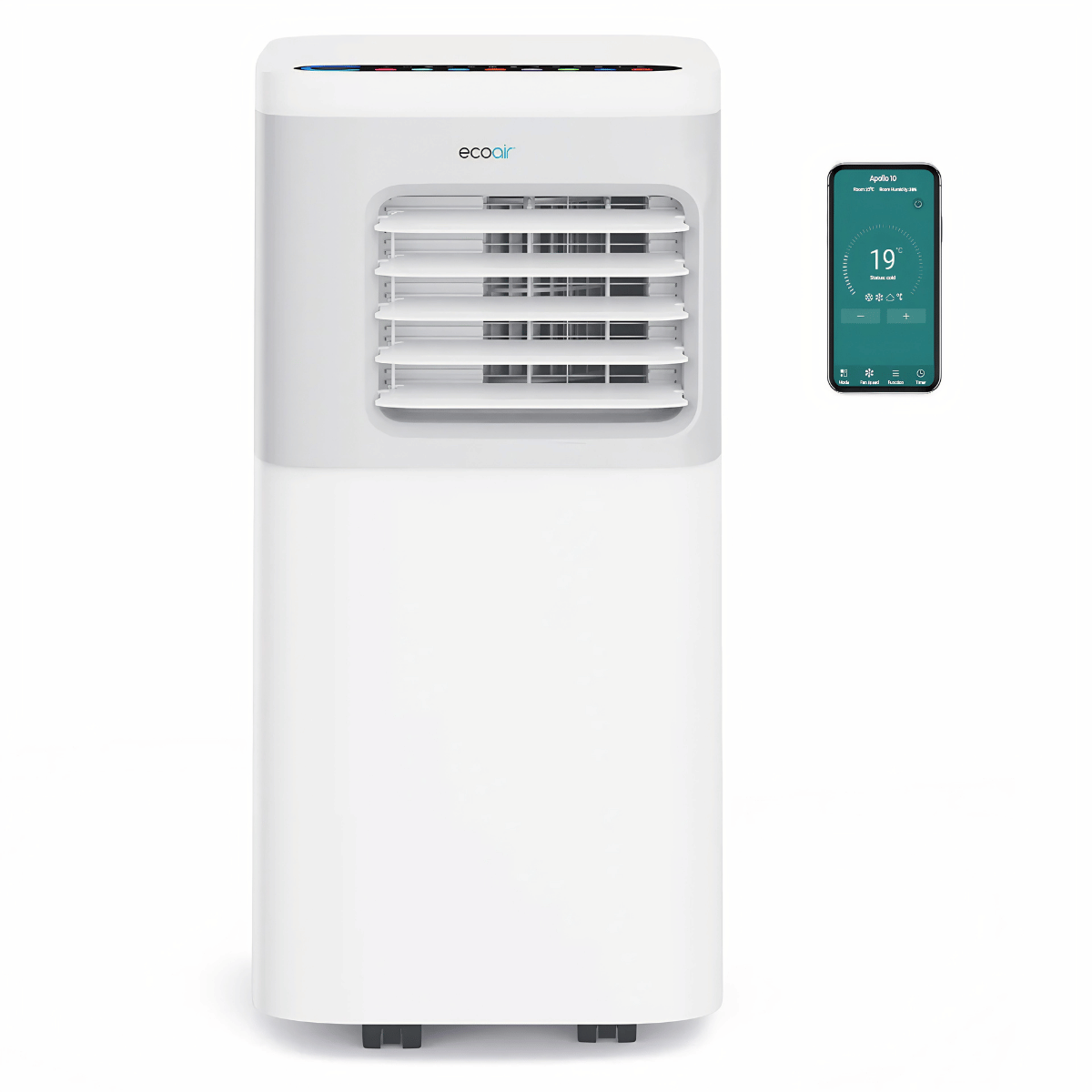 EcoAir Apollo 10,000 BTU 3-in-1 Portable Air Conditioner