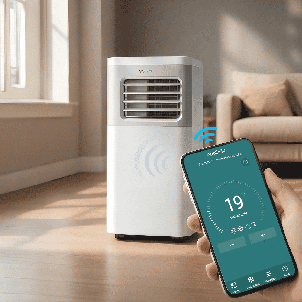 EcoAir Apollo 12,000 BTU 3-in-1 Portable Air Conditioner