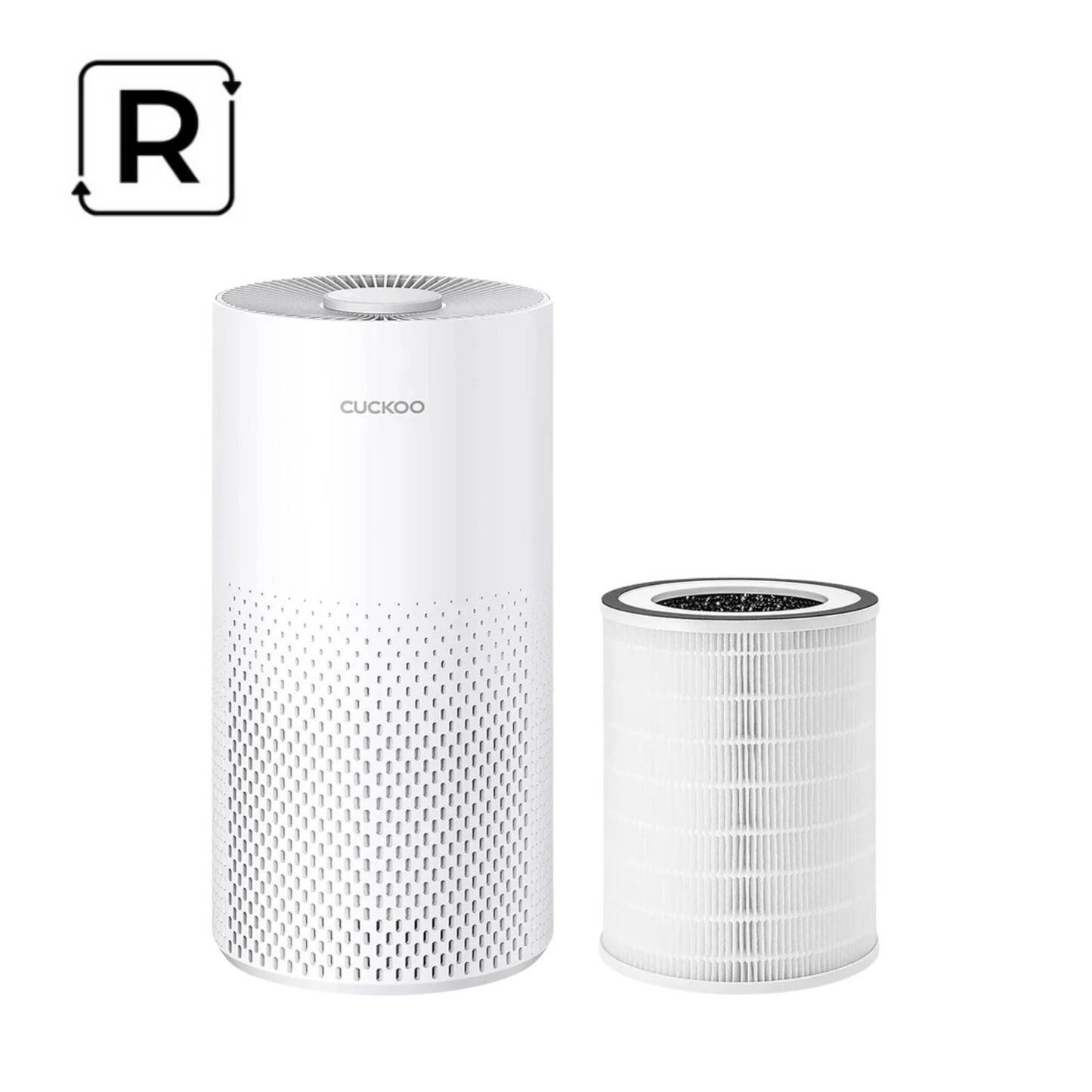 Refurbished B grade 3-in-1 H13 True HEPA Air Purifier with Extra Filter (CAC-I0510FW Bundle)
