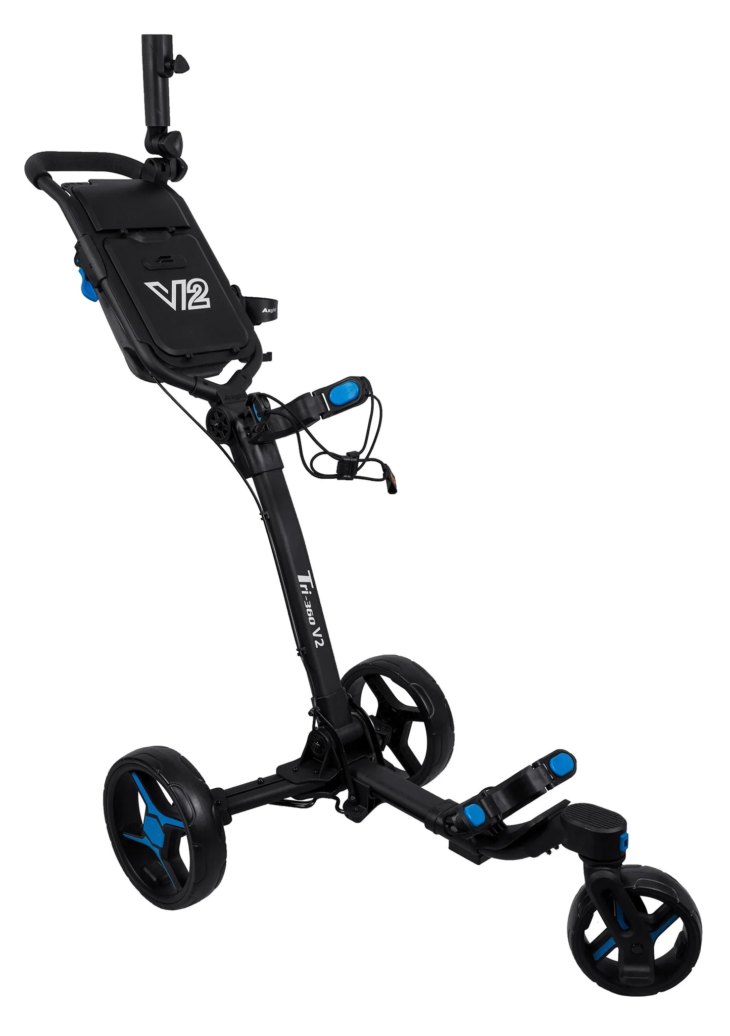 Caddie Wheel + Axglo V2 Golf Push Cart Bundle