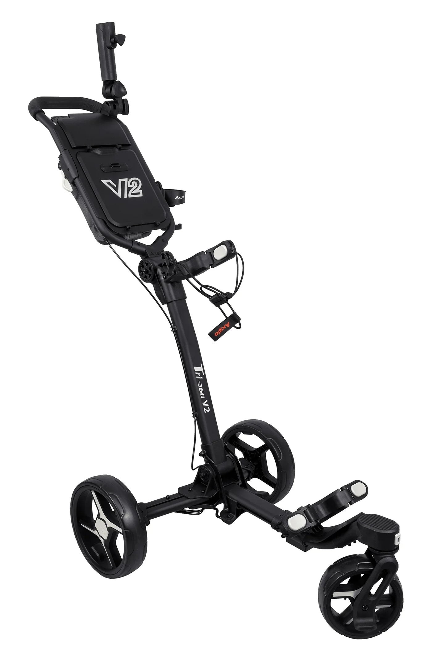 Caddie Wheel + Axglo V2 Golf Push Cart Bundle
