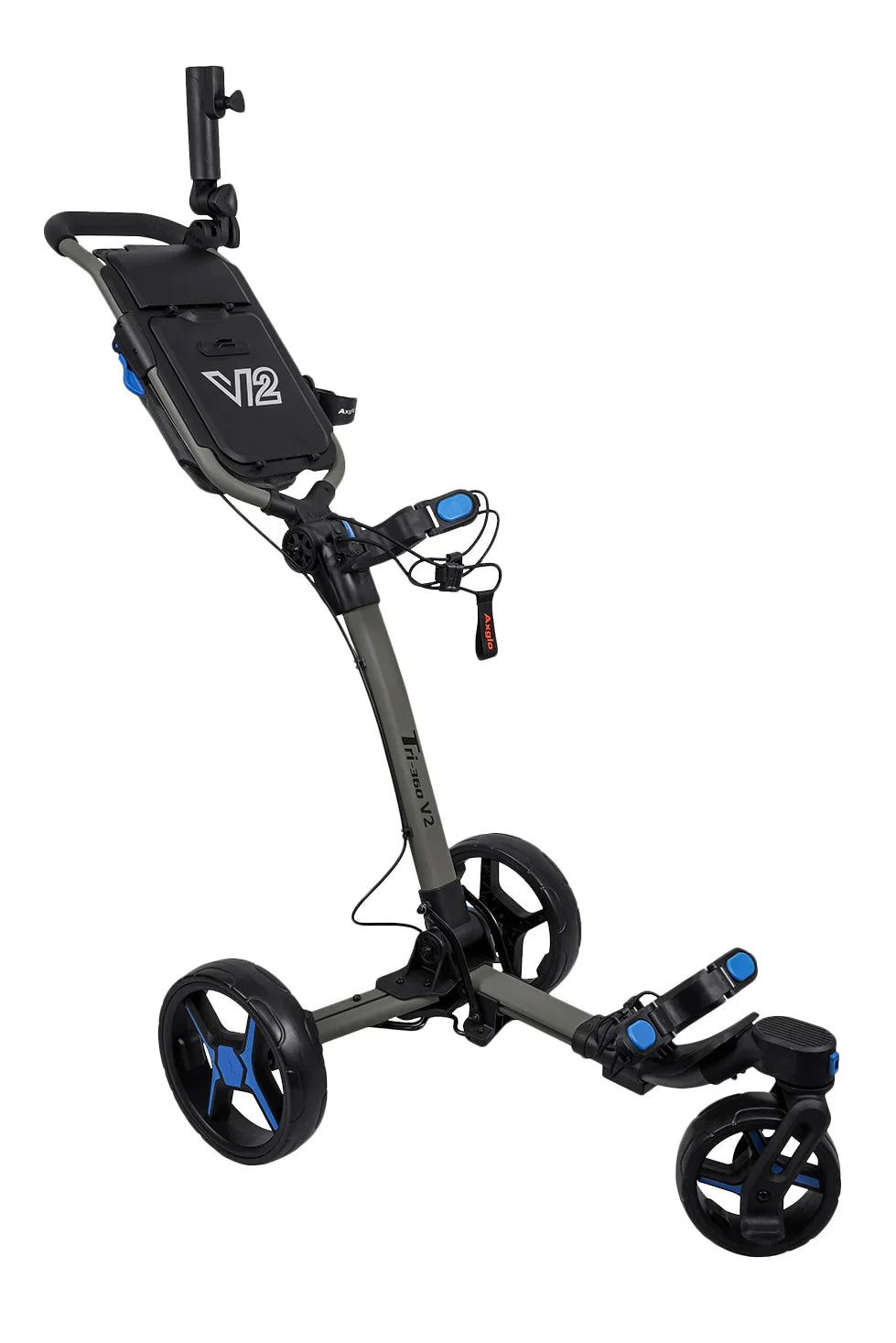 Caddie Wheel + Axglo V2 Golf Push Cart Bundle