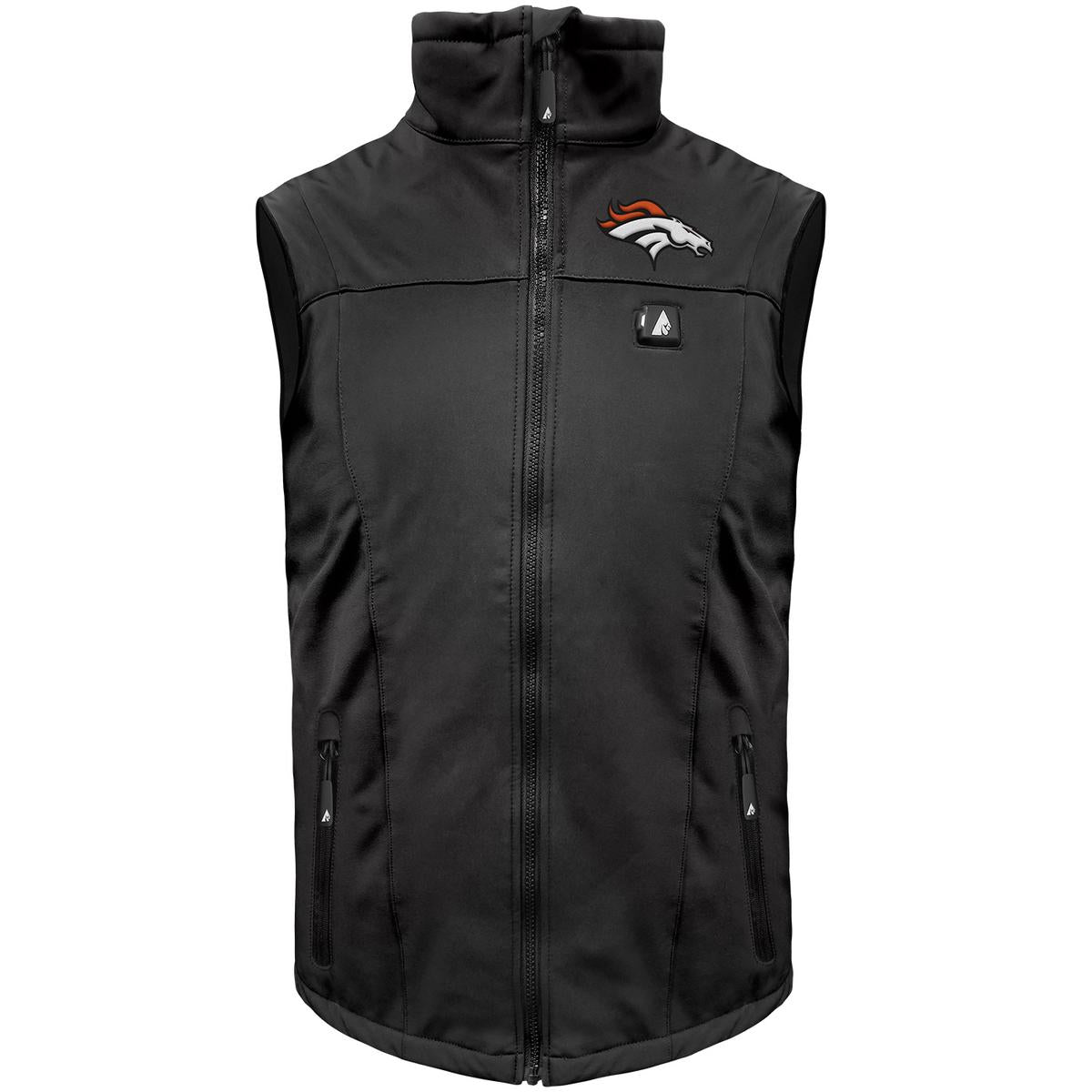 ActionHeat Denver Broncos 5V Men's Softshell Battery Heated Vest