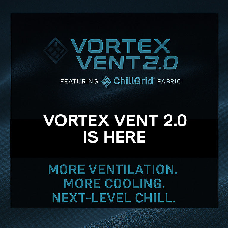 Men's Vortex Vent™ Cooling Crew Neck T-Shirt 2.0 - ChillGrid™
