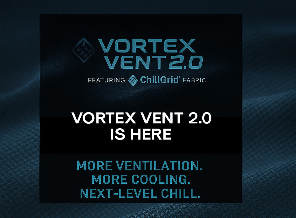 Men's Vortex Vent™ Cooling Crew Neck T-Shirt 2.0 - ChillGrid™