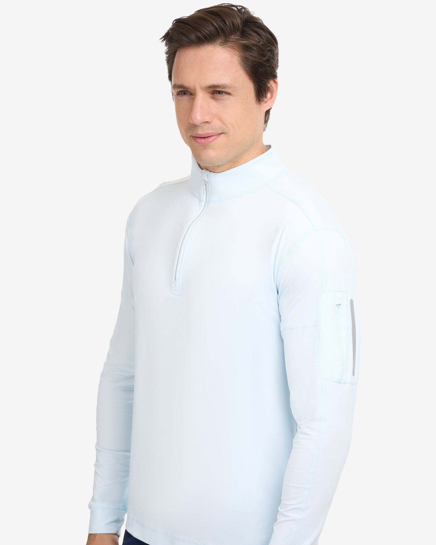 MEN'S MOCK ZIP TOP (12001)