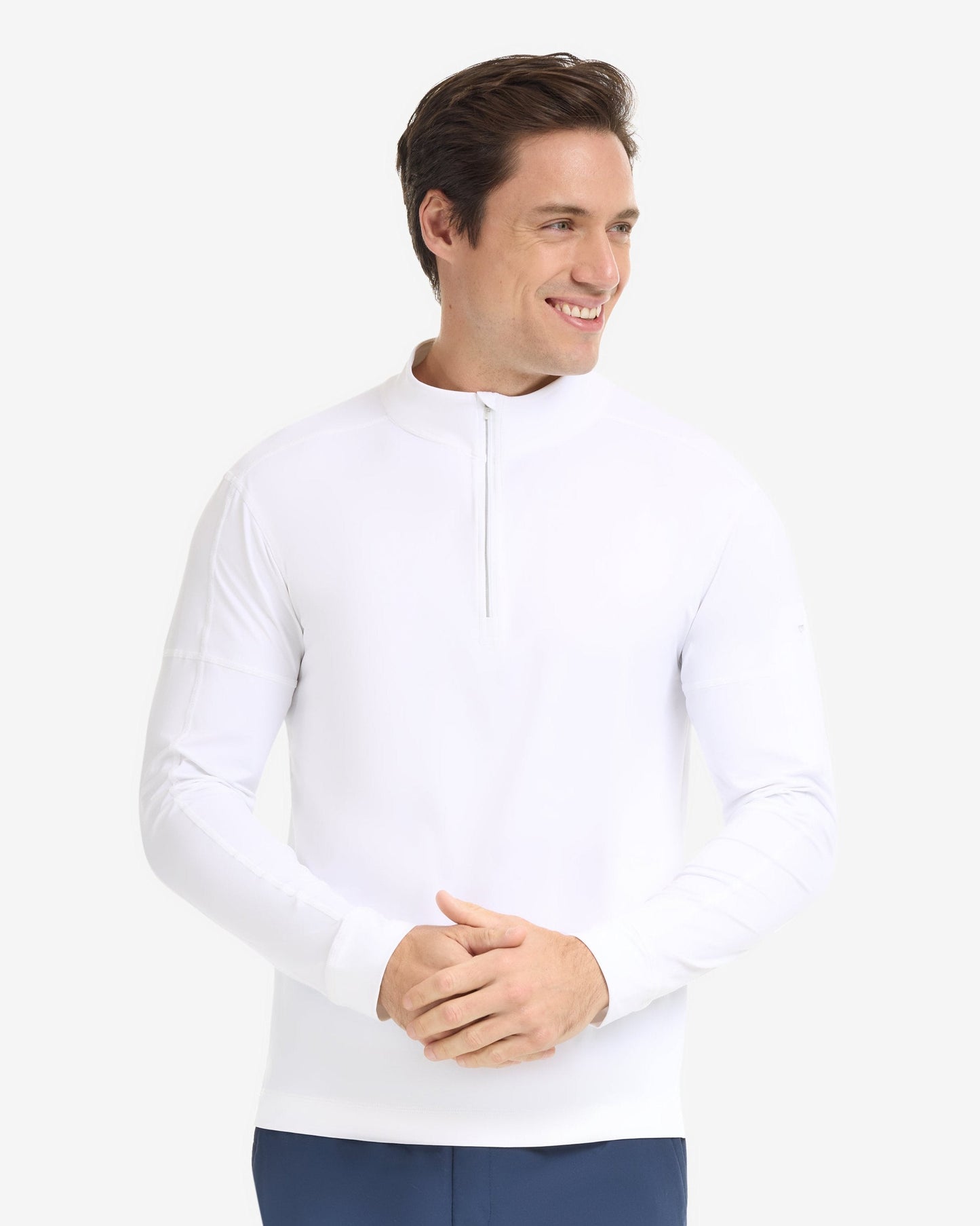 MEN'S MOCK ZIP TOP (12001)