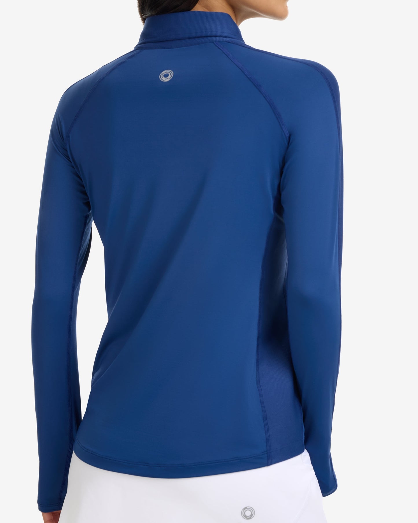 WOMEN'S QUARTER ZIP POLO (8003)