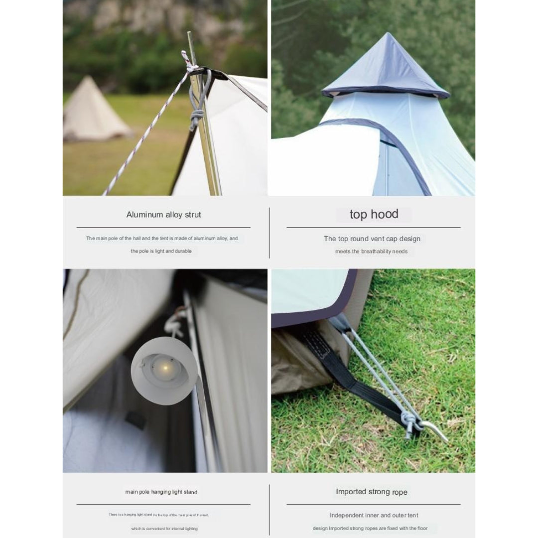 Vidalido Big Indian Manual Tent