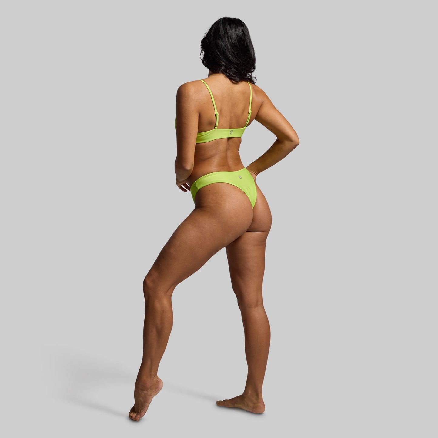 Sun Seeker Cheeky Thong (Lime)