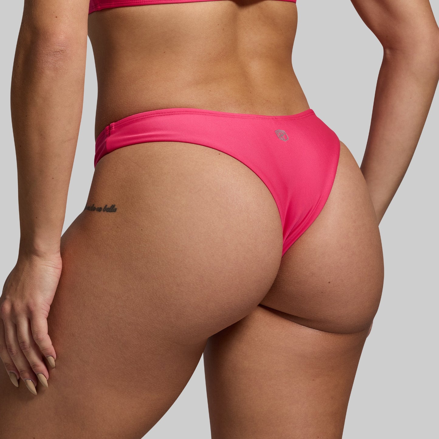 Sun Seeker Cheeky Thong (Raspberry Sorbet)