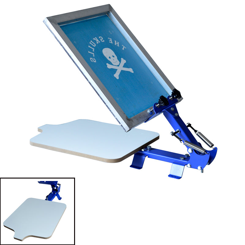 1 Color 1 Station Screen Printing Machine