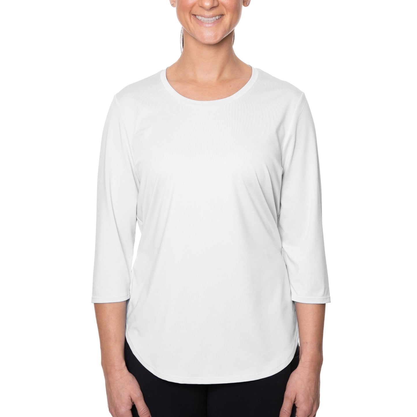 Women's Cooling 3/4 Sleeve T-Shirt - CLOSEOUT