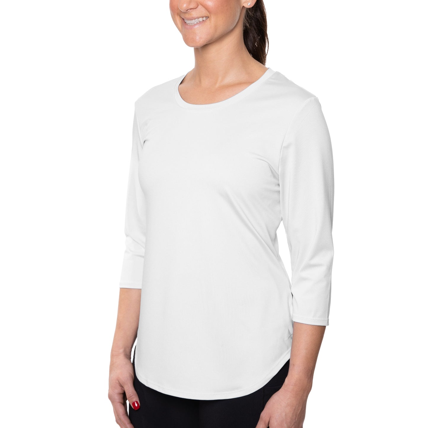 Women's Cooling 3/4 Sleeve T-Shirt - CLOSEOUT