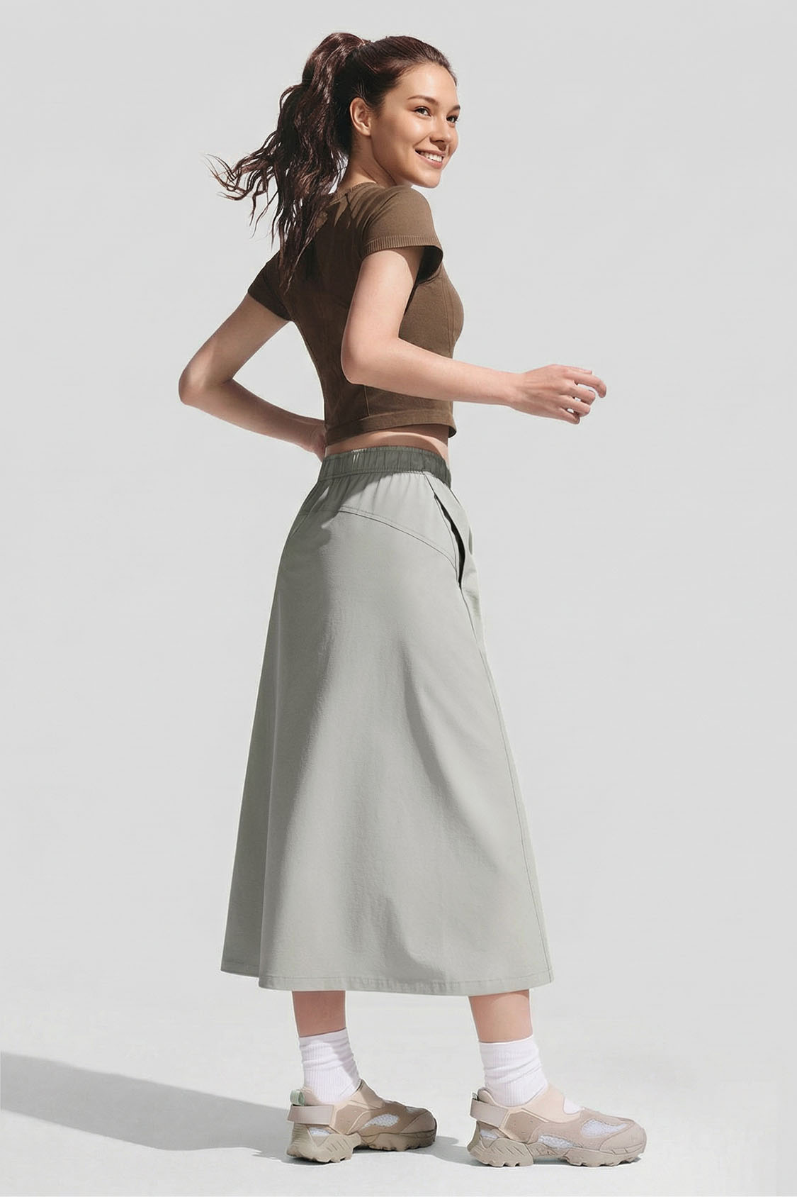 Women's Water-Resistant Utility Parachute Skirt WR969（AFF-Sale）