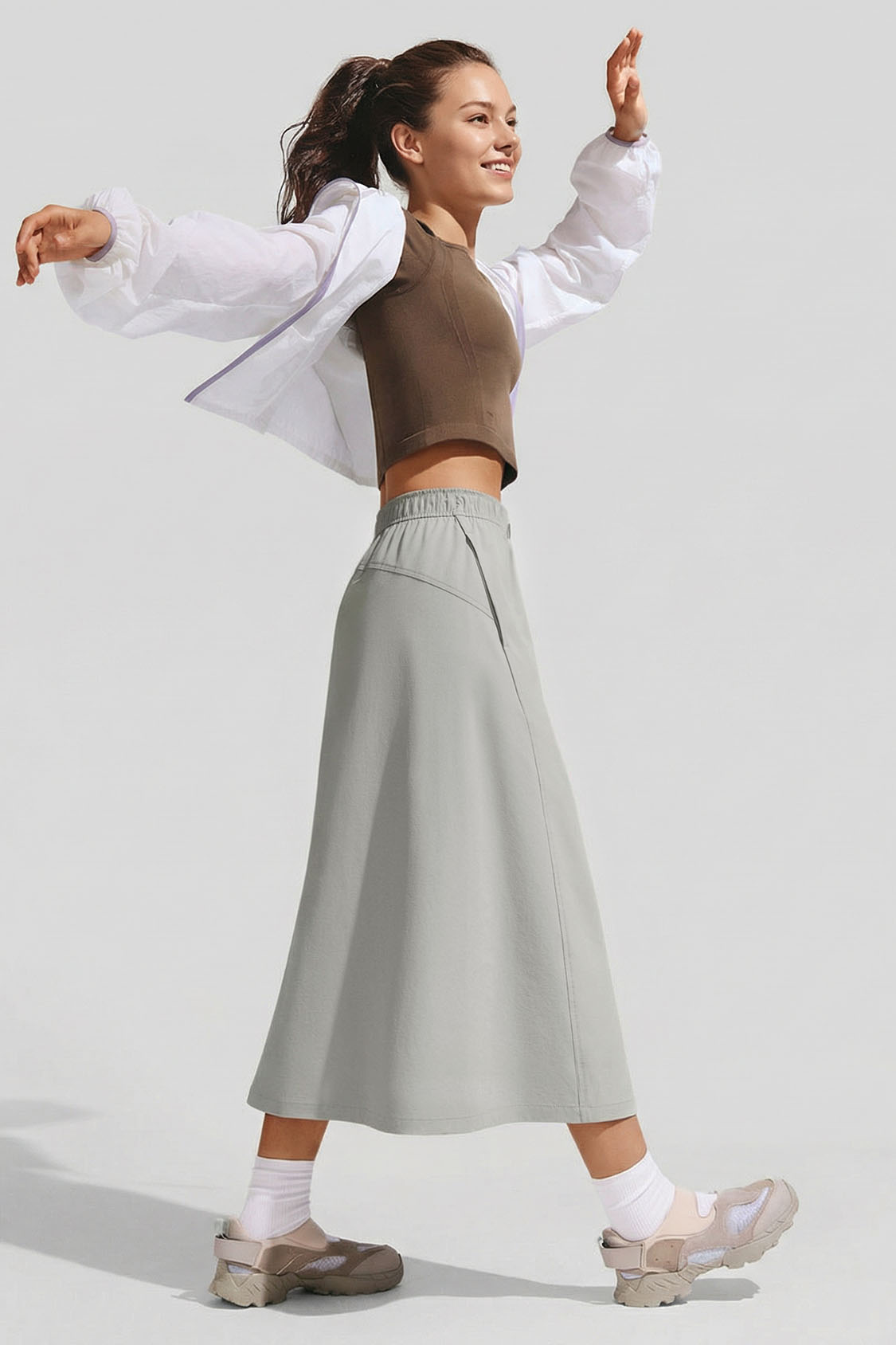 Women's Water-Resistant Utility Parachute Skirt WR969（AFF-Sale）