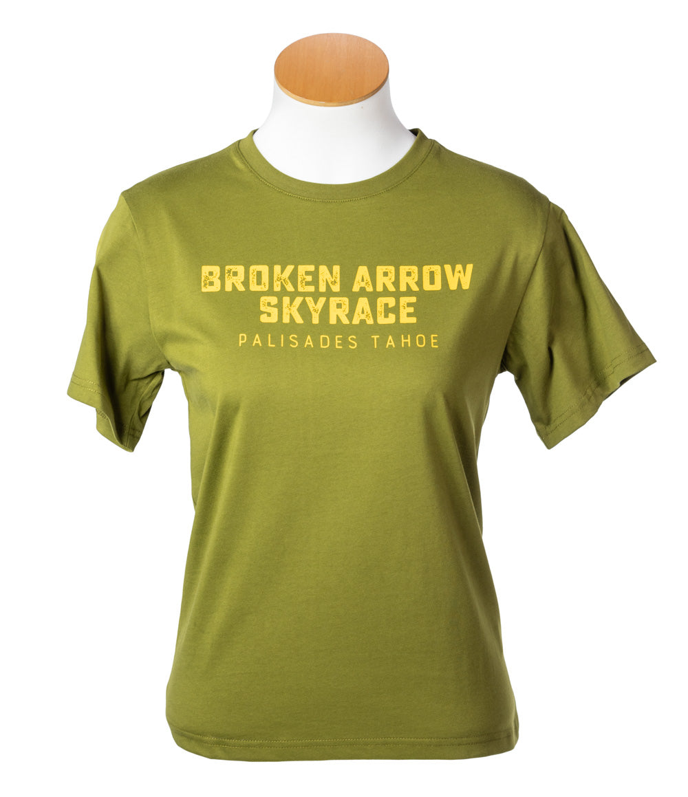 W Broken Arrow Script Logo SS Tee