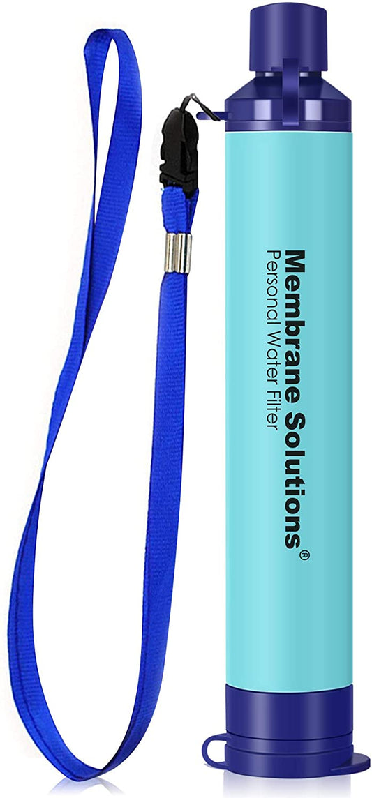 Water Filter Straw (Blue)