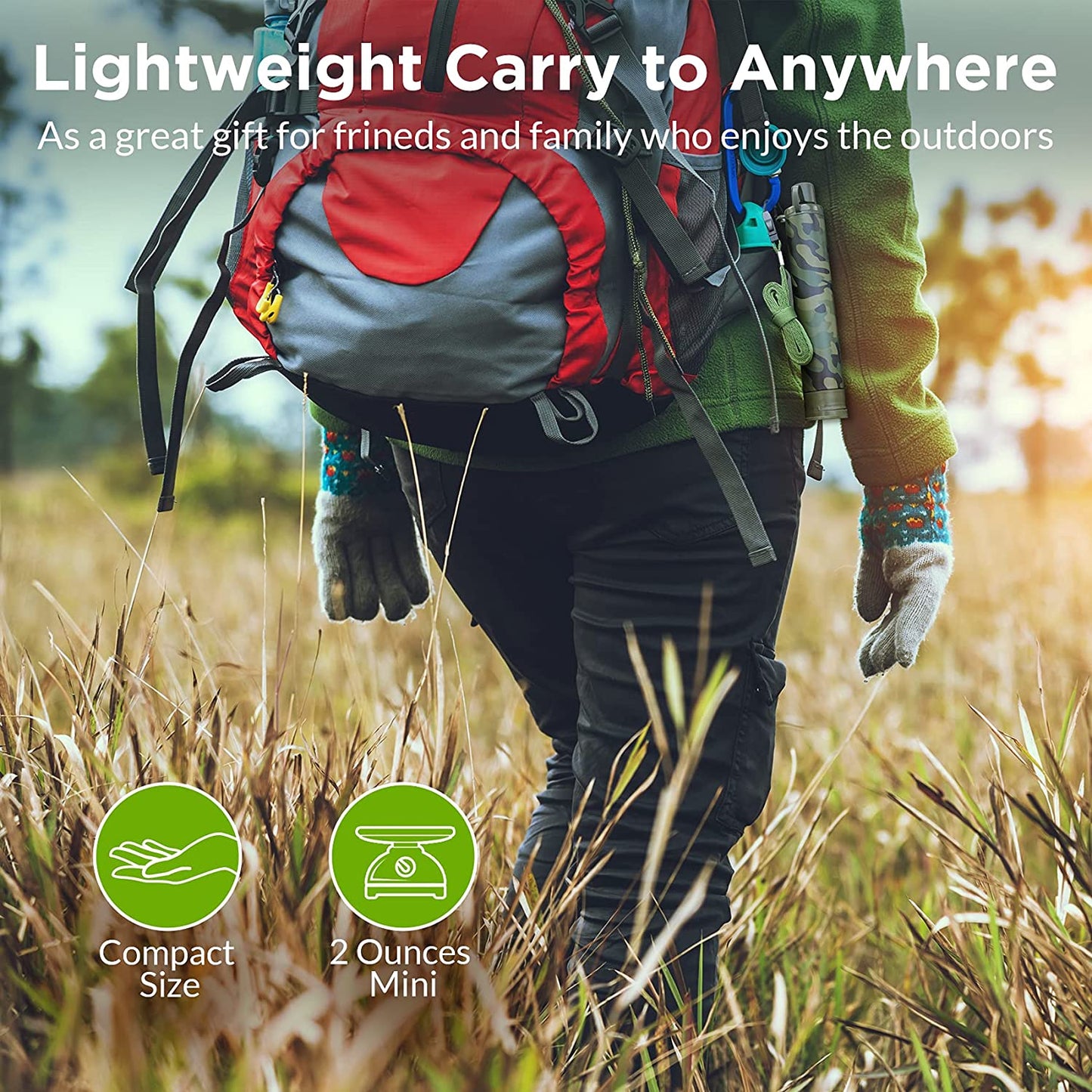 Water Filter Straw (Camo)