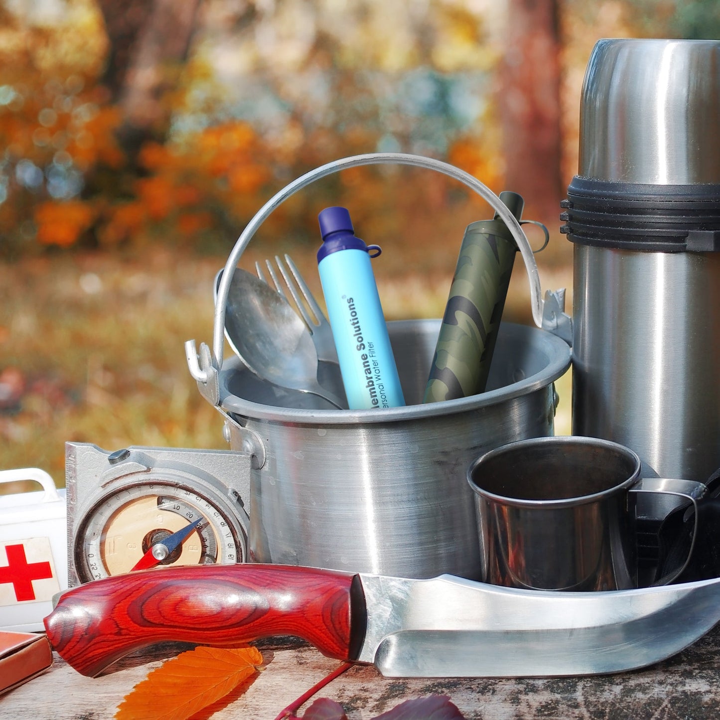 Water Filter Straw (Camo)