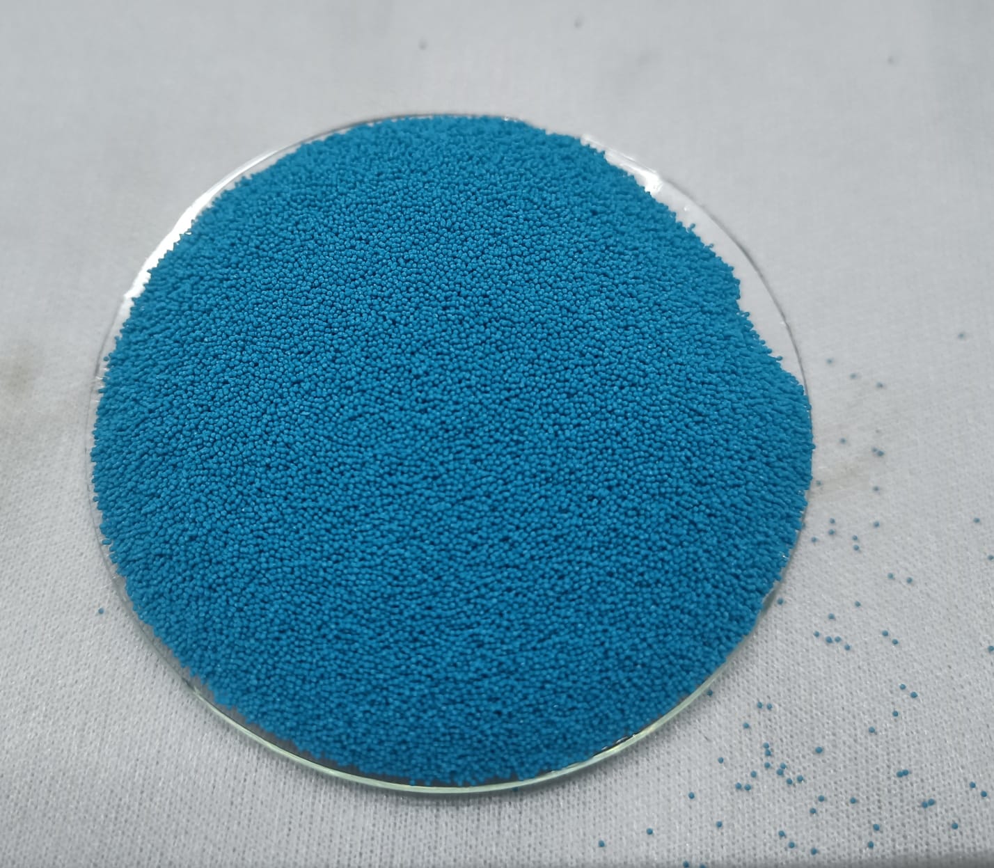 Cosmetic Beads Ketoconazole - Anti dandruff Turquoise Colour (100% biodegradable/Dissolving/Bursting/Dispersible)